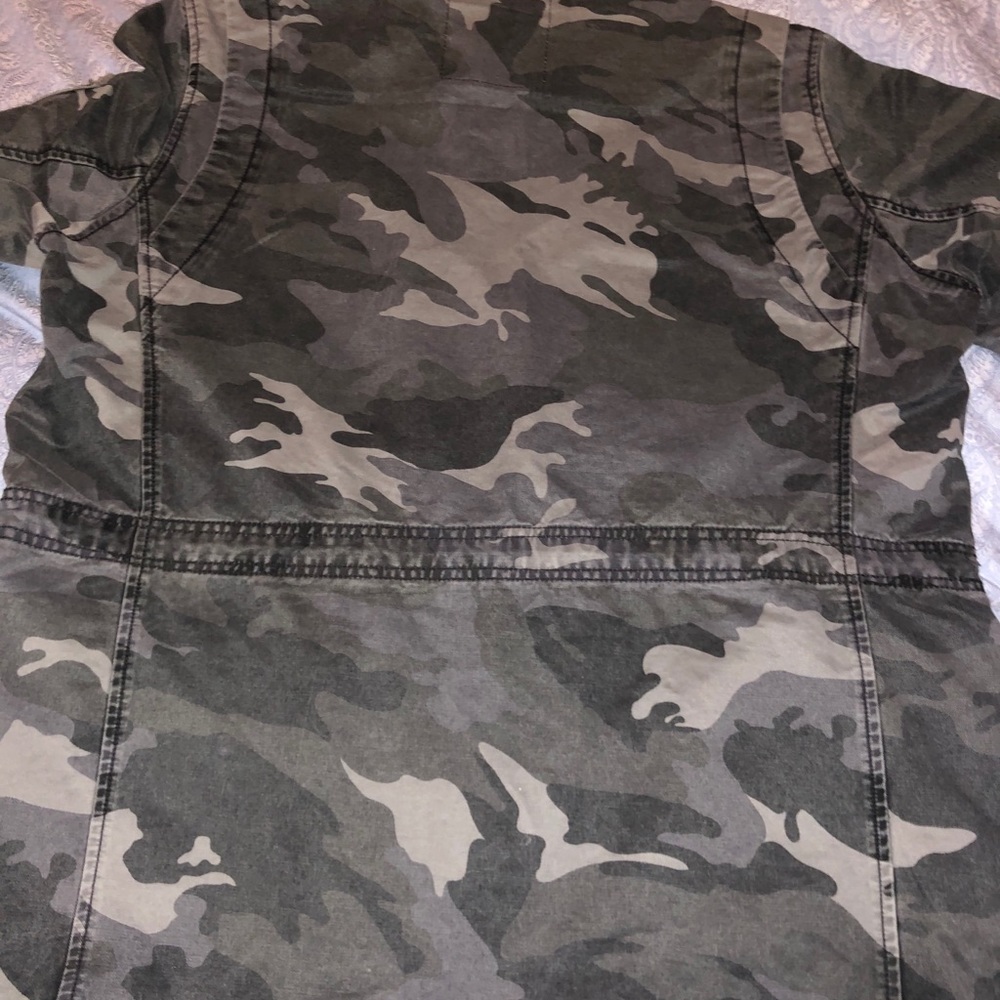 Zadig & Voltaire Mens Bernard Camo Jacket Size L - Picture 5 of 9